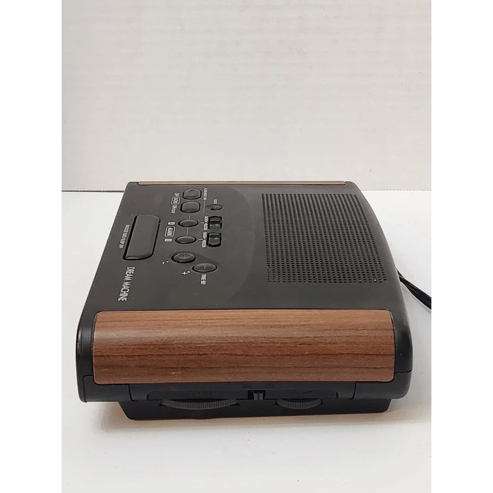 Vintage Sony Dream Machine ICF-C420 Alarm Clock Radio‎ Wood Grain Tested Works